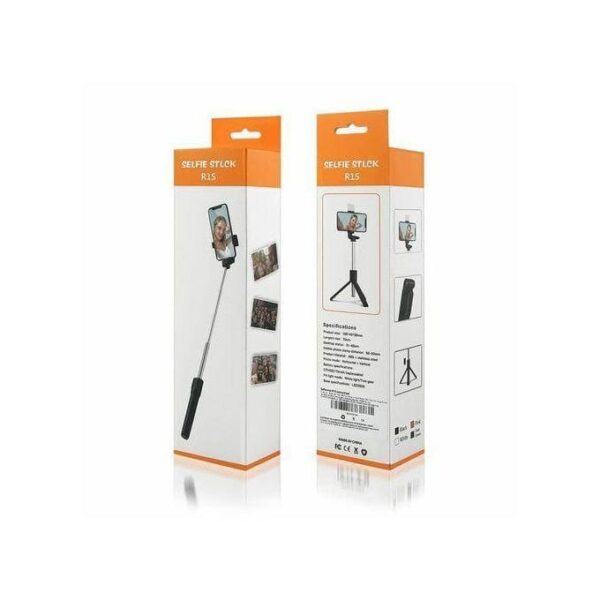 BLUETOOTH SELFIE STICK TRIPOD WITH LED FILL LIGHT