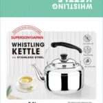 HiGH QUALITY JAPAN  7.5ltrs WHISTLING KETTLE