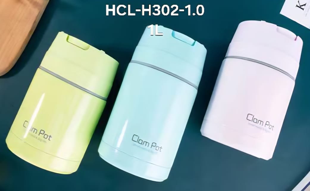 2026/08/110594.jpg Original 1000ml Clam Pot Food Flask (beware of fake) - Image 1