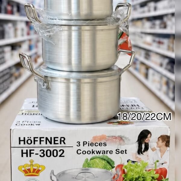 HF3002 ALUMINIUM STOCK POT .
SIZE  18CM,20CM,22CM