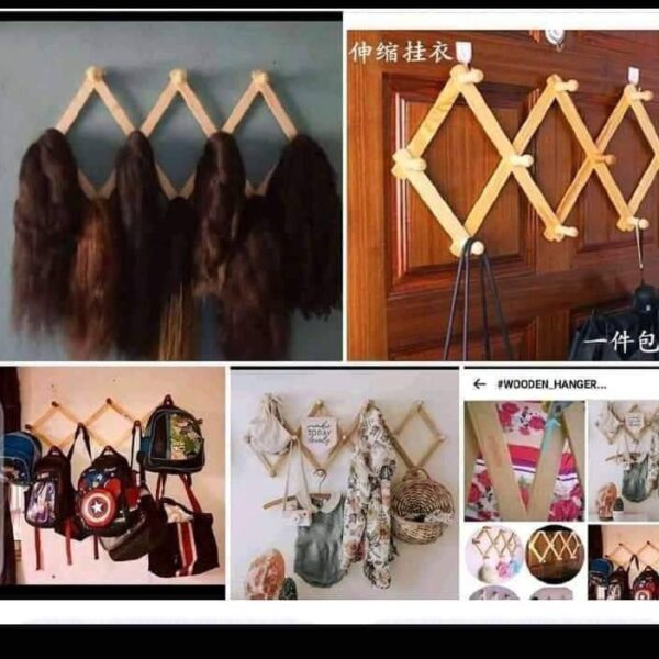 Wooden hanger