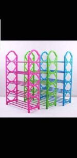 Mini Plastic 5 Step Shoe Rack - Image 2