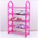 Mini Plastic 5 Step Shoe Rack - Image 3