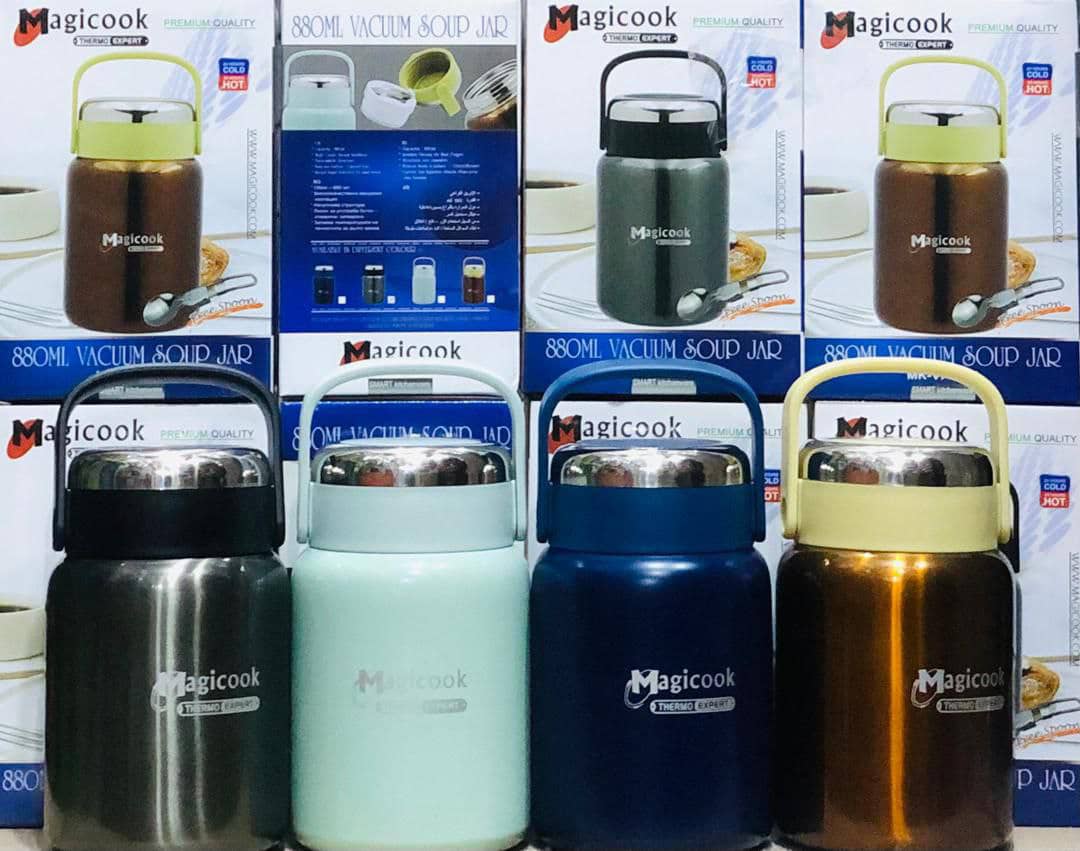 Magicook 880ml vacuum food flask Magicook 880ml Vacuum Food Flask - Image 1