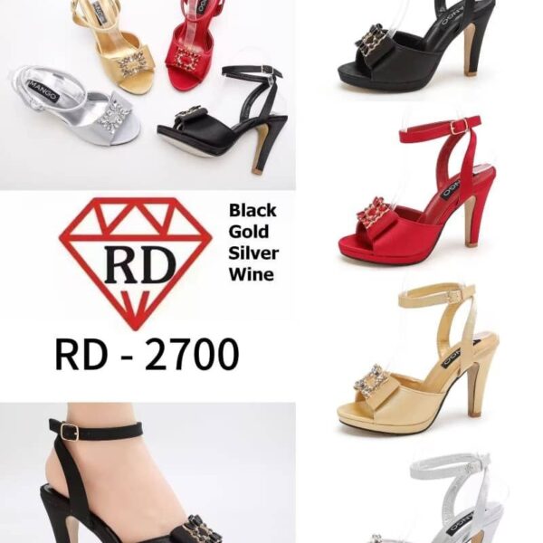 Size 40 Black Heel Sandals
