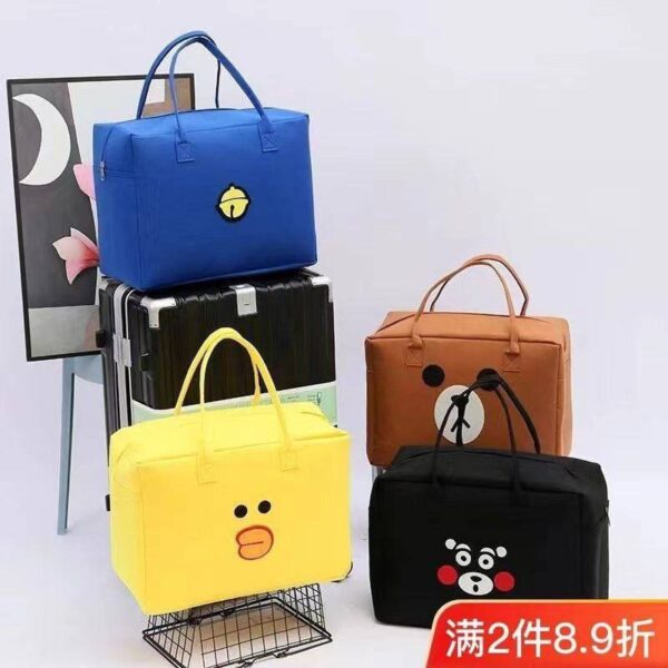 Emoji traveling bag
